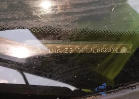 2001 Honda Civic Lx из США, поврежденный, VIN 1HGES16551L062374